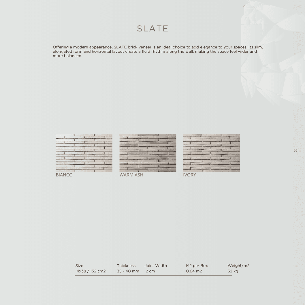 Slate stone definition board