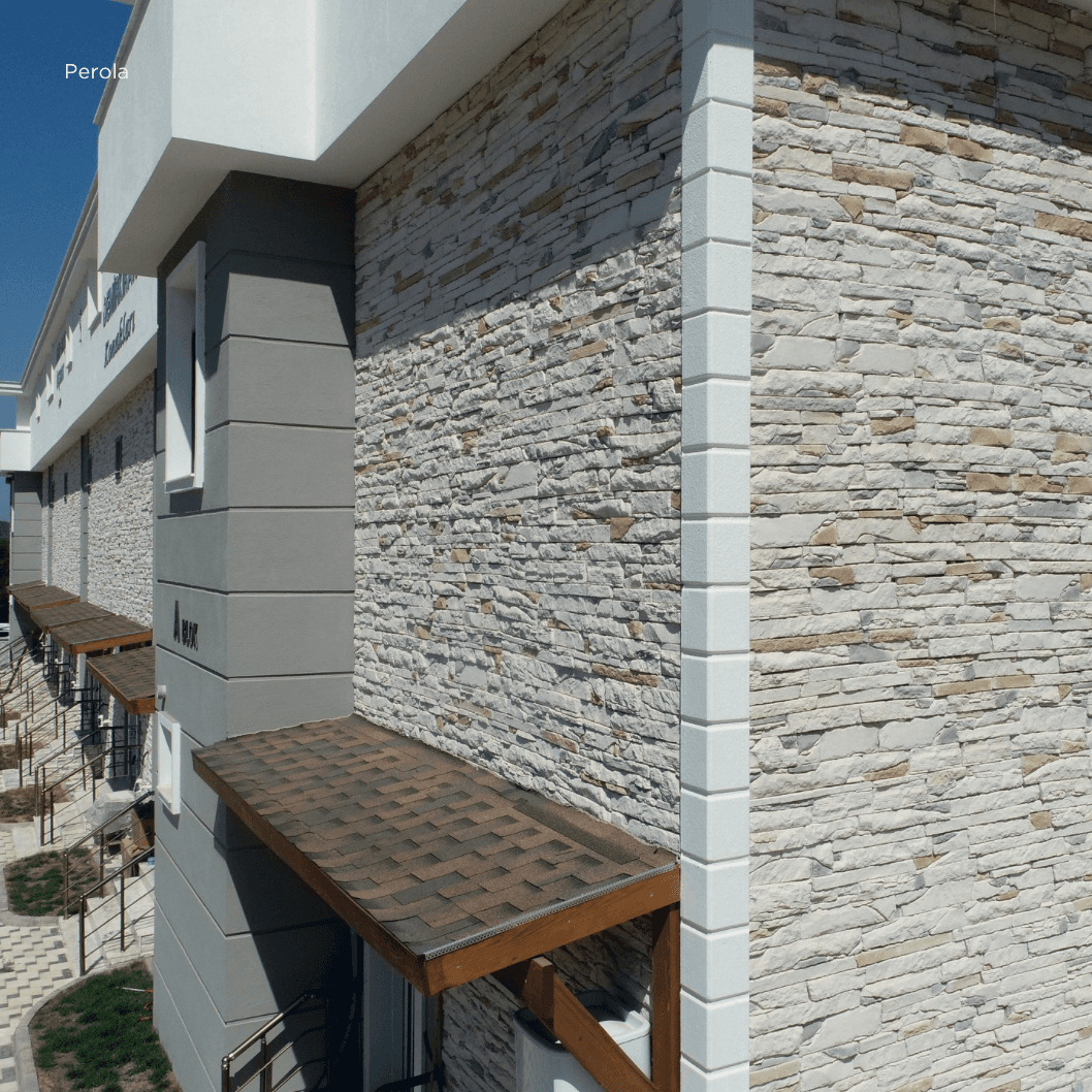 Gravenwood applied in a textured feature wall