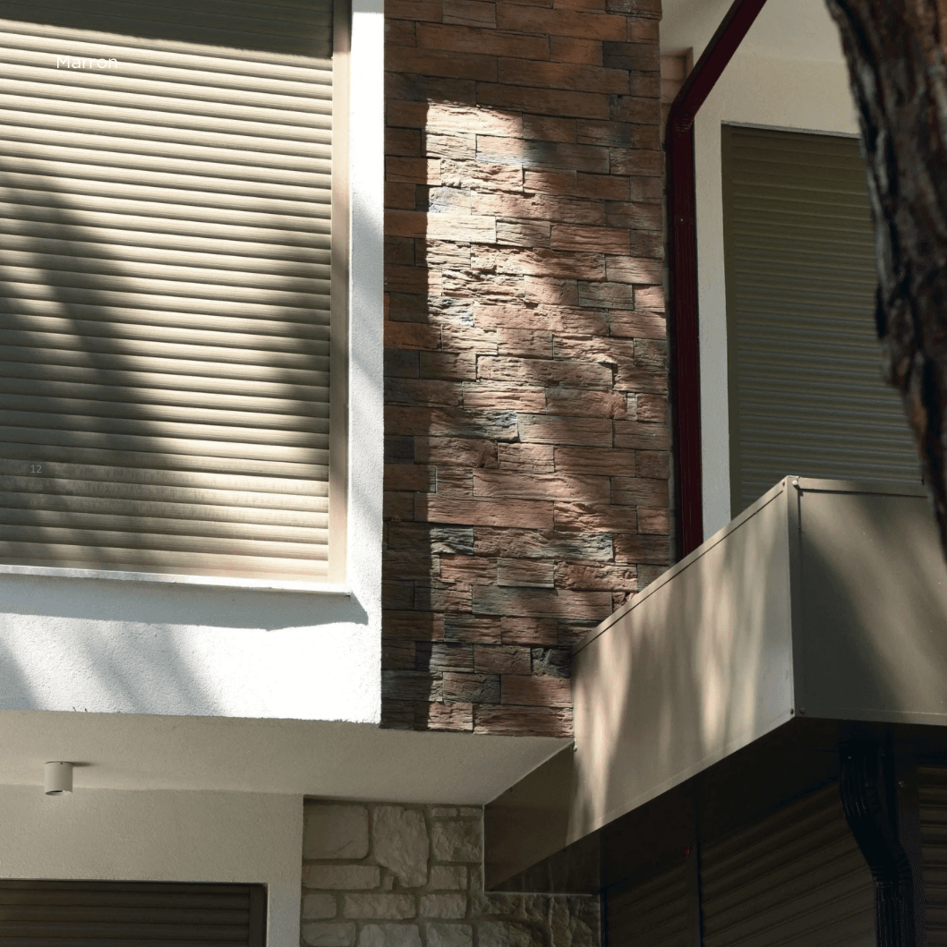 Persia applied in a warm exterior column